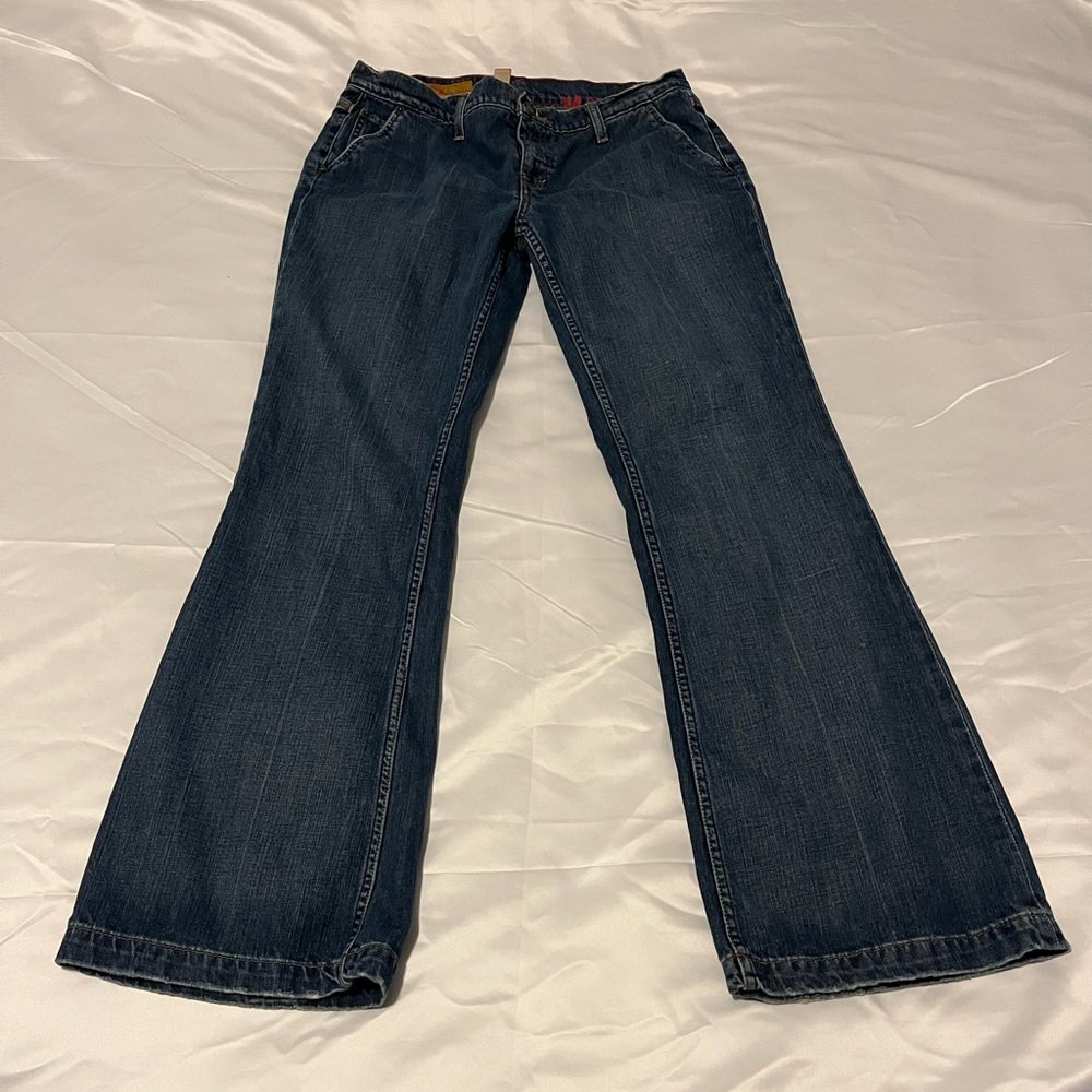 Bartack Mac Blue Women's Jeans 31 flared legs